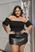 Cropped preto