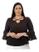Crepe preto liso 224