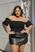 Cropped preto