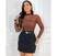 Body tule basic marrom