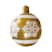 Floco de neve dourado