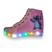 Bota rosa led st