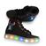 Bota preta led st