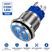 LED AZUL 16MM ONFF