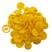 Botão Plastico Amarelo
