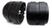 Preto, 24 cm
