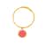 Dourado com rosa