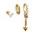 Dourado, Colorido, 3pcs