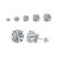 0, 5 quilates, 5 mm