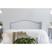 Sintético Branco + Tachas Fumê