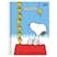 AZUL SNOOPY WOODSTOCK