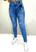 Jeans clara rasg, Lavada