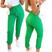 Calça verde jogger plus size