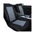 1pcs preto cinza