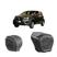 COURO PRETO / LINHA PRATA