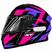 Preto Brilho com Roxo