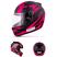Spark Flash Preto Fosco c/ Rosa