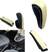 COURO BEGE LISO/PRETO