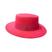Rosa de topo plano vermelho