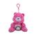 Urso feliz rosa