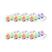 Branco, 8pcs