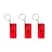 Kit 3 Chaveiros Vermelho