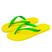 Amarelo, Tira verde