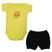 Amarelo com preto