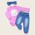 Ovelha jeans claro faixa