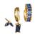 Ouro, Azul, 3pcs