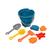 Balde de areia 8pcs