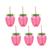 6pcs copo de morango