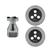 2 unidades de 50mm com flange