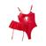 Hot077red sem meias