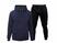 Blusa azul, Calça preta
