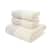 Branco creme com bolinhas