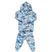 Estampado azul