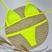 Amarelo neon texturizado