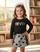 Conjunto elian preto, Mescla