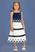 Azul marinho, Off white
