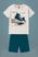 Mescla white, Azul