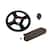 Conjunto preto de 26mm