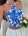 Azul, Floral