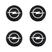 Opel-4pcs-preto-58mm