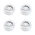 Opel-4pcs-Prata-58m