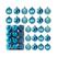Azul-3cm-24pcs