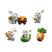 8pcs coelho, T23, A