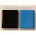 1 azul, 1 preto