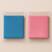 1 azul, 1 rosa