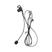 1 PCS fone de ouvido direito